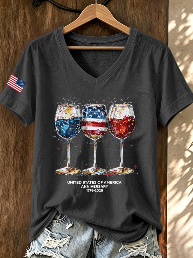 Women's Casual Print Short-Sleeve T-Shirt