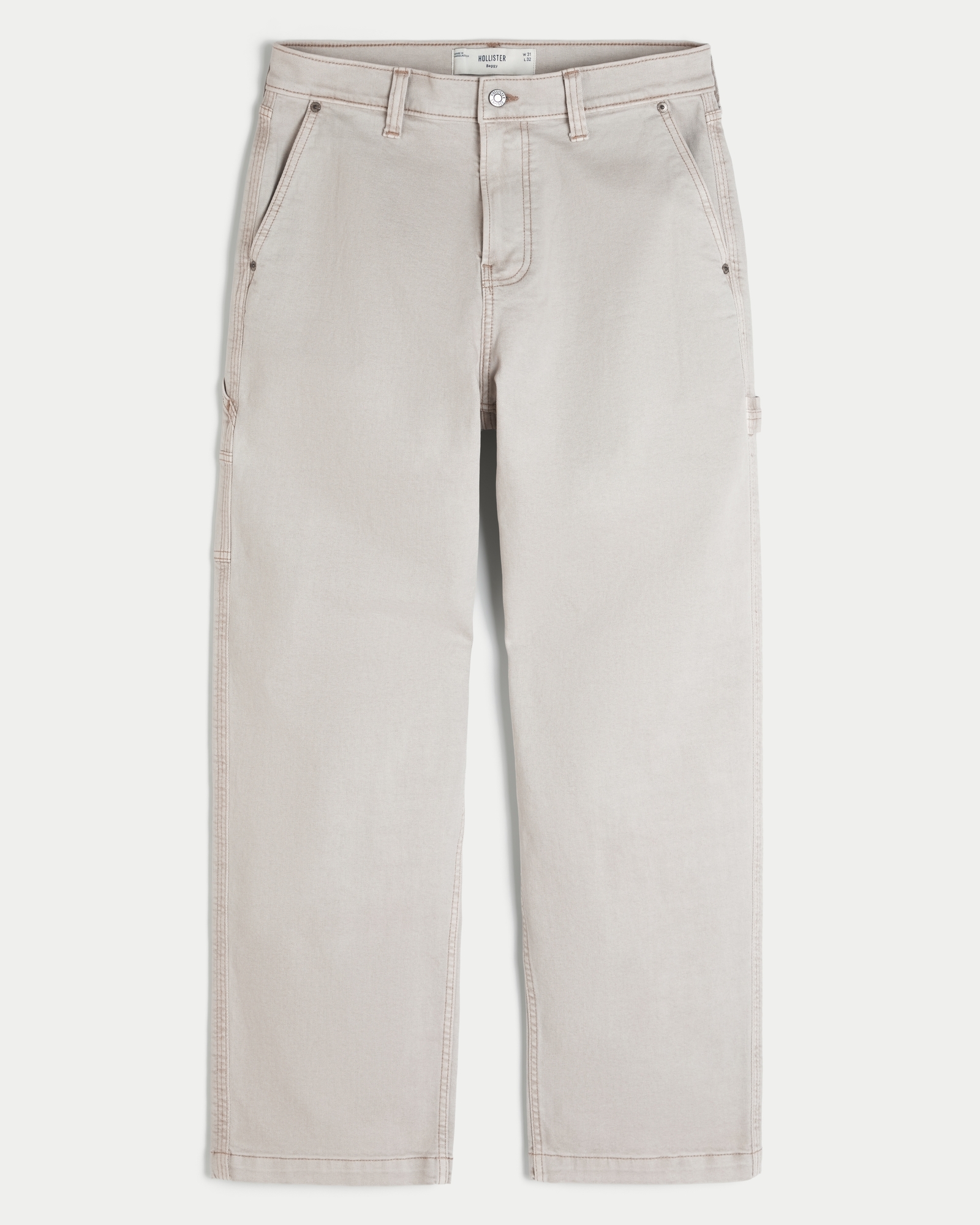 Grey Baggy Jeans