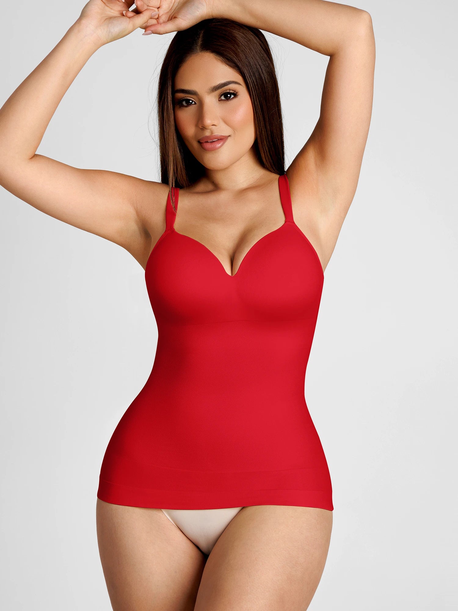 Feelingirl Seamless Built-In Bra Cami Top