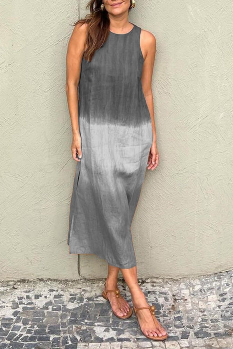 Nova Straight-cut Midi Dress