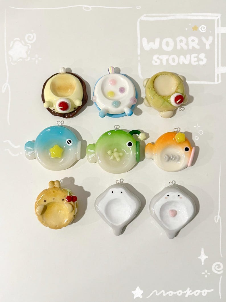 May Promotion-Cute Handmade Worry Stones