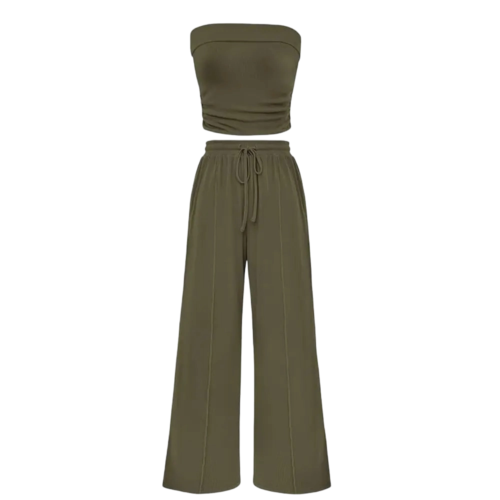 Women’s Casual 2 - Piece Ribbed Knit Set