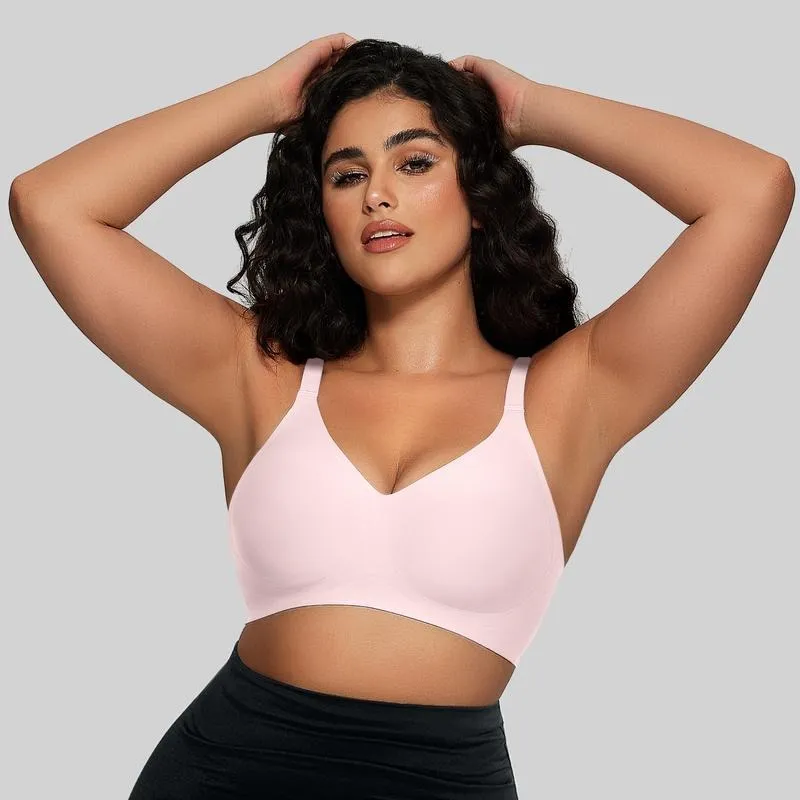 Women Comfortable Push Up Bras Wireless Seamless Full Coverage Bra