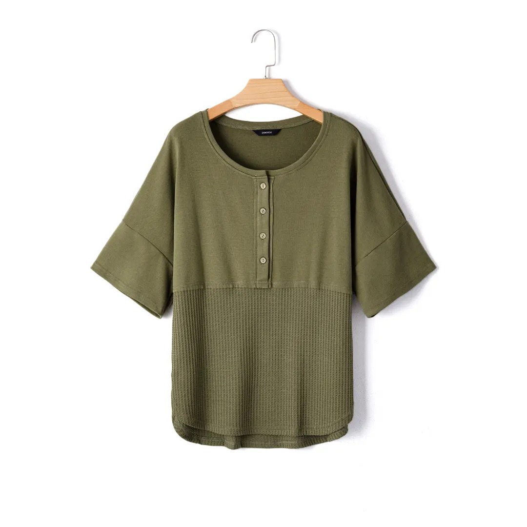 Women's Waffle Knit Shirt