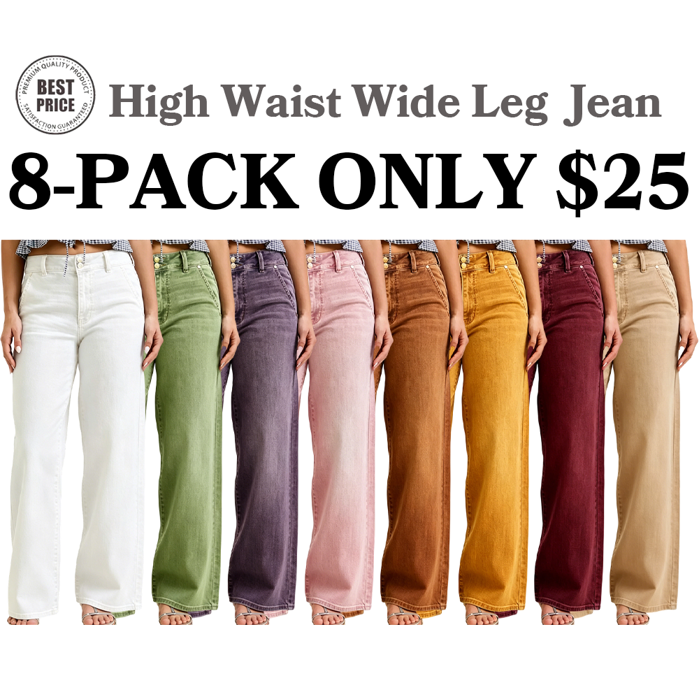 Classy Trouser LIGHT High Waist Wide Leg Jean