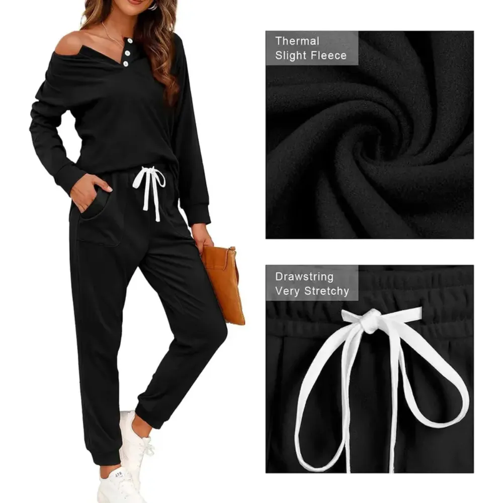 🔥Women's Button Sports 2-Piece Set🔥