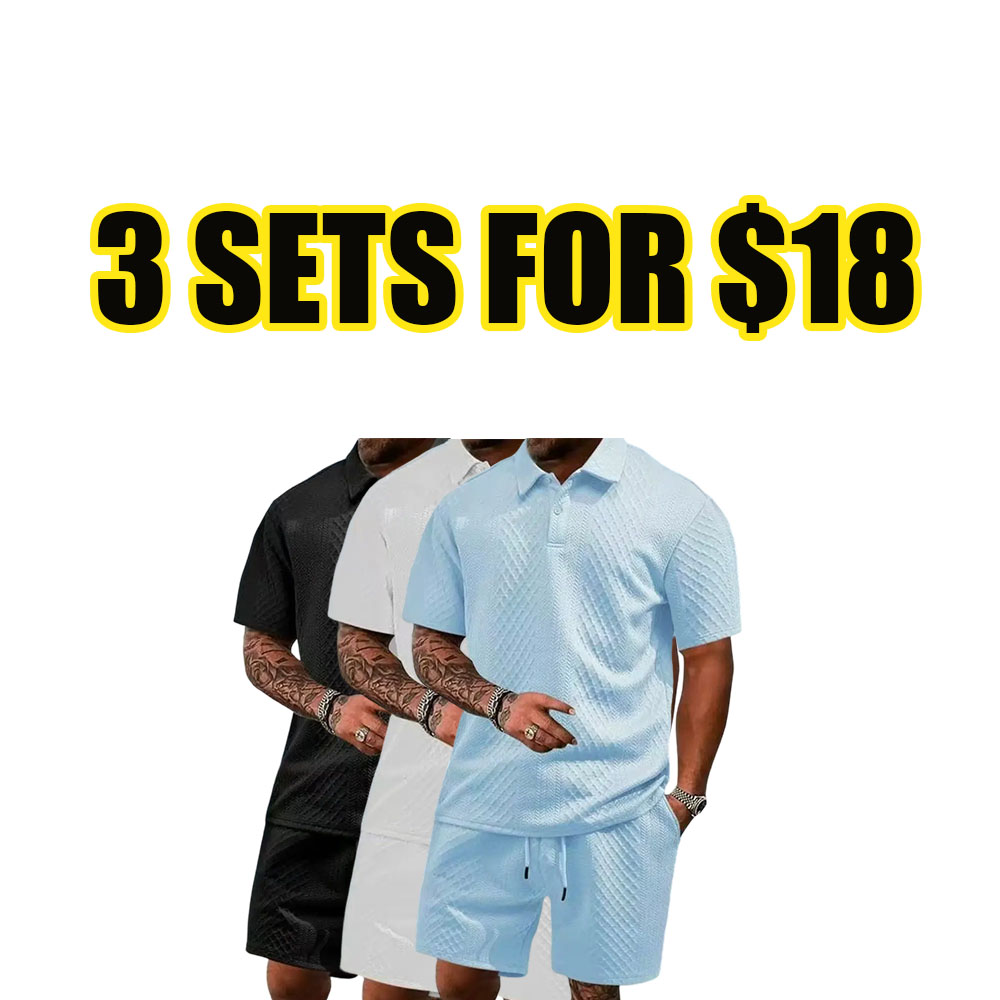 Men's Polo & Shorts Set