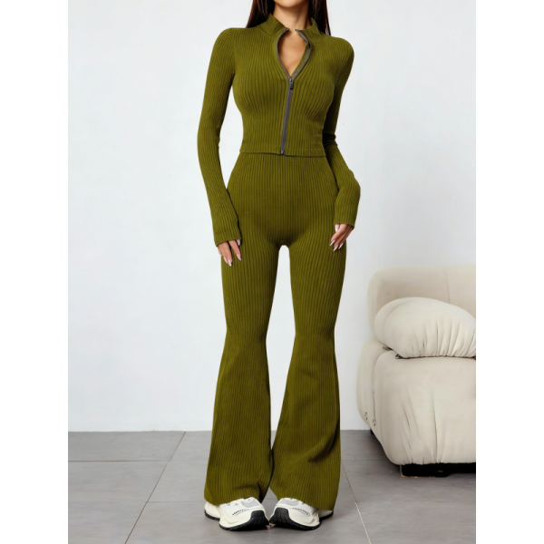 Women's Winter Knitted Two-Piece Set