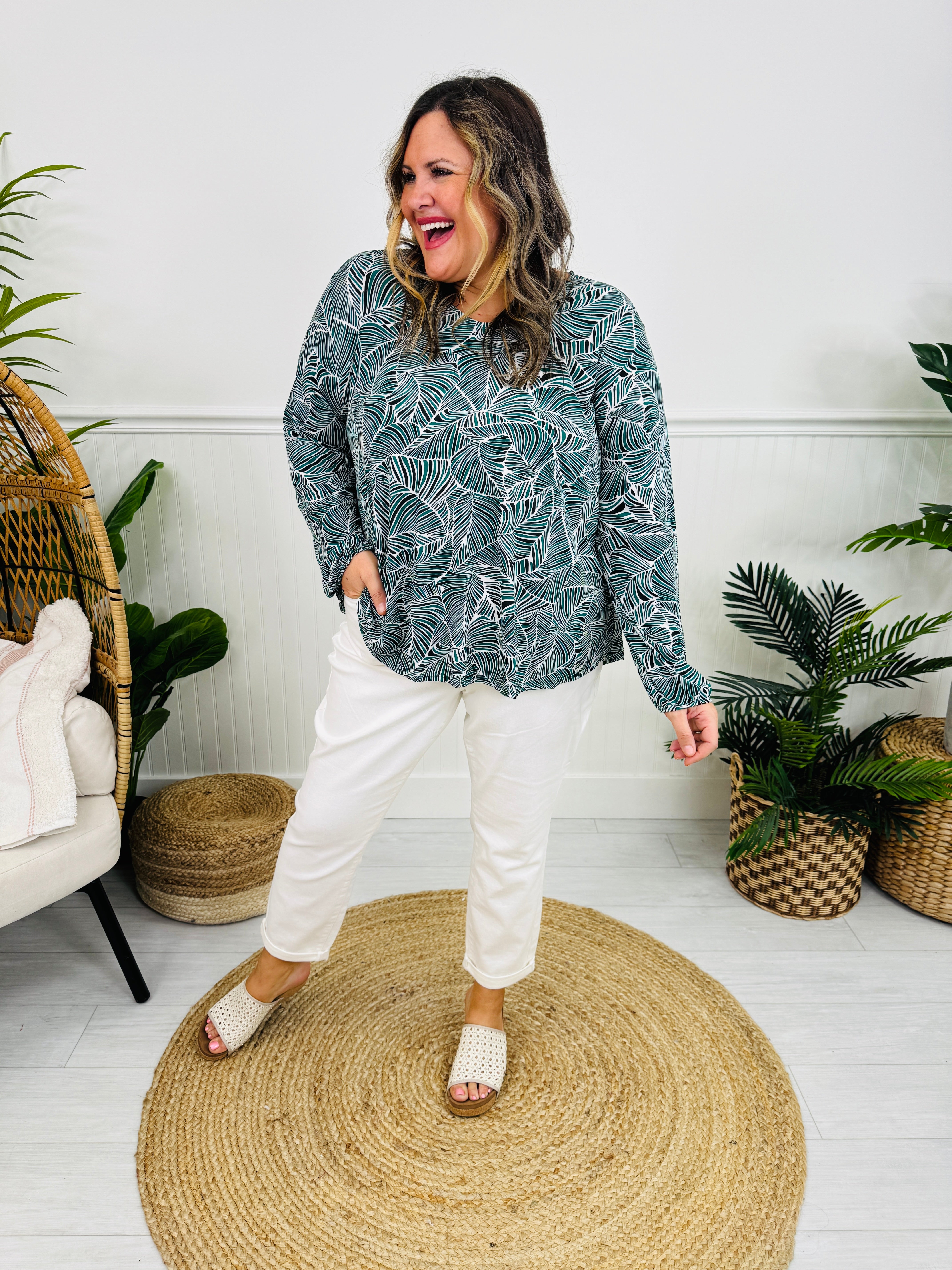 Palm Perfection Top