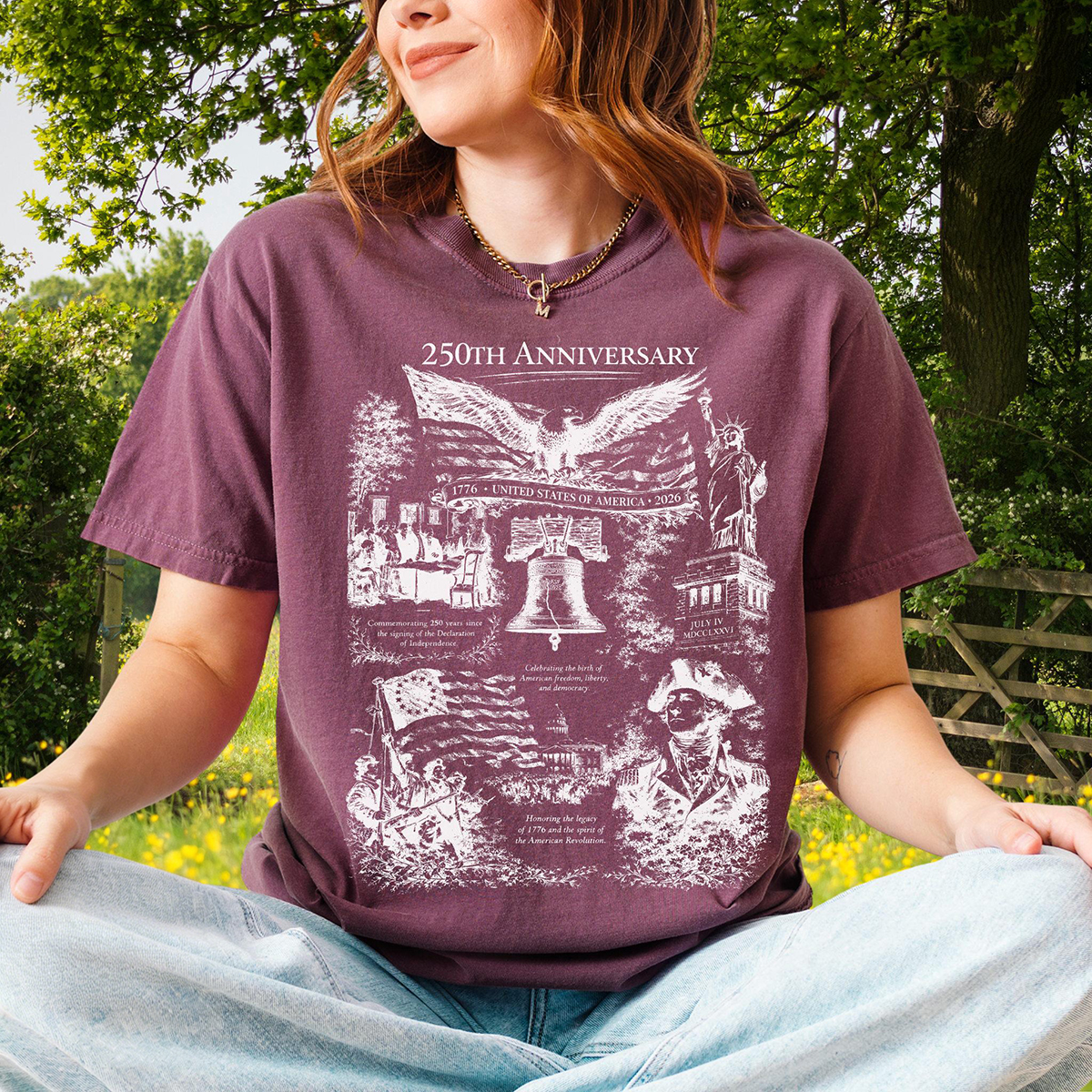 250Th Anniversary Comfort Color T-Shirt In The United States