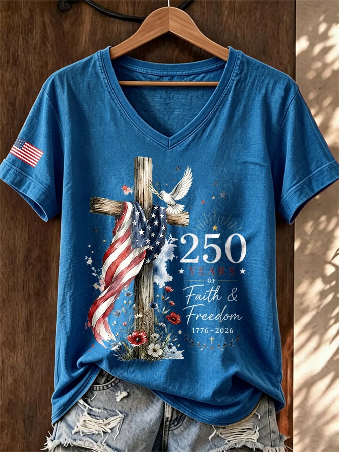 Women's Casual Print Short-Sleeve T-Shirt