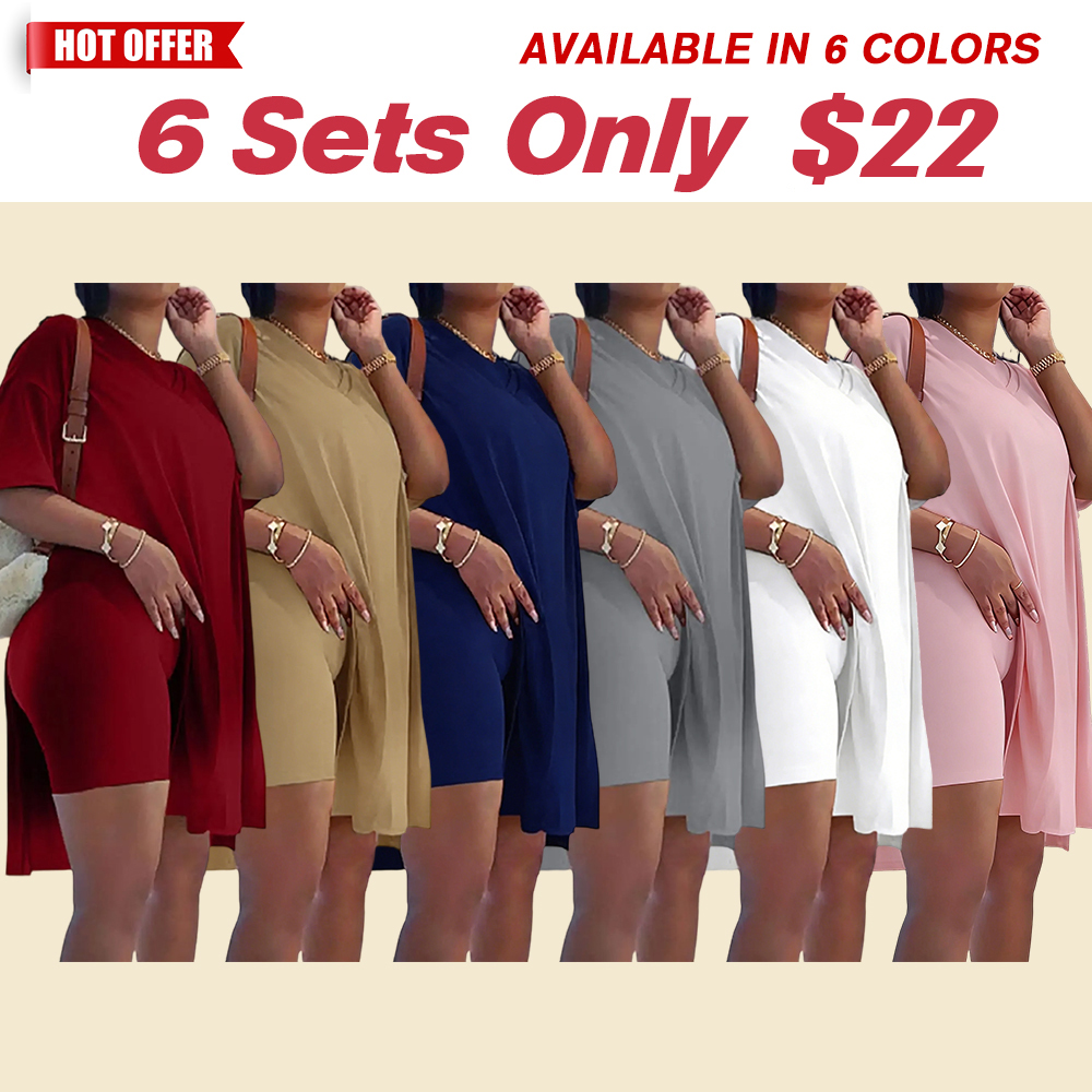Women's Spring Summer Hooded Top & Lounge Pants Set