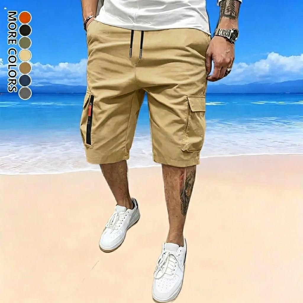 🔥 7-Pack Men's Cargo Shorts – Just $24 ($3.43 Each!)