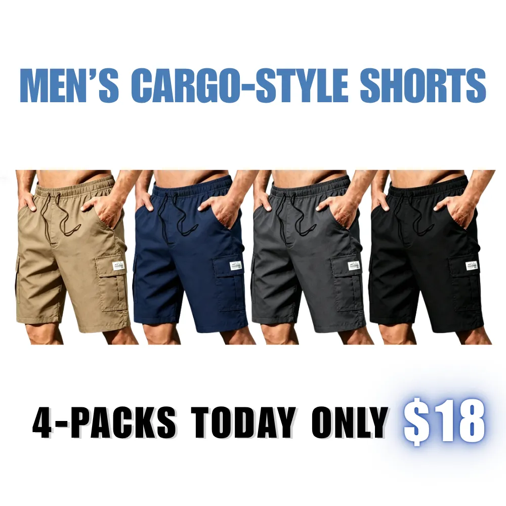 Men’s Cargo-Style Shorts