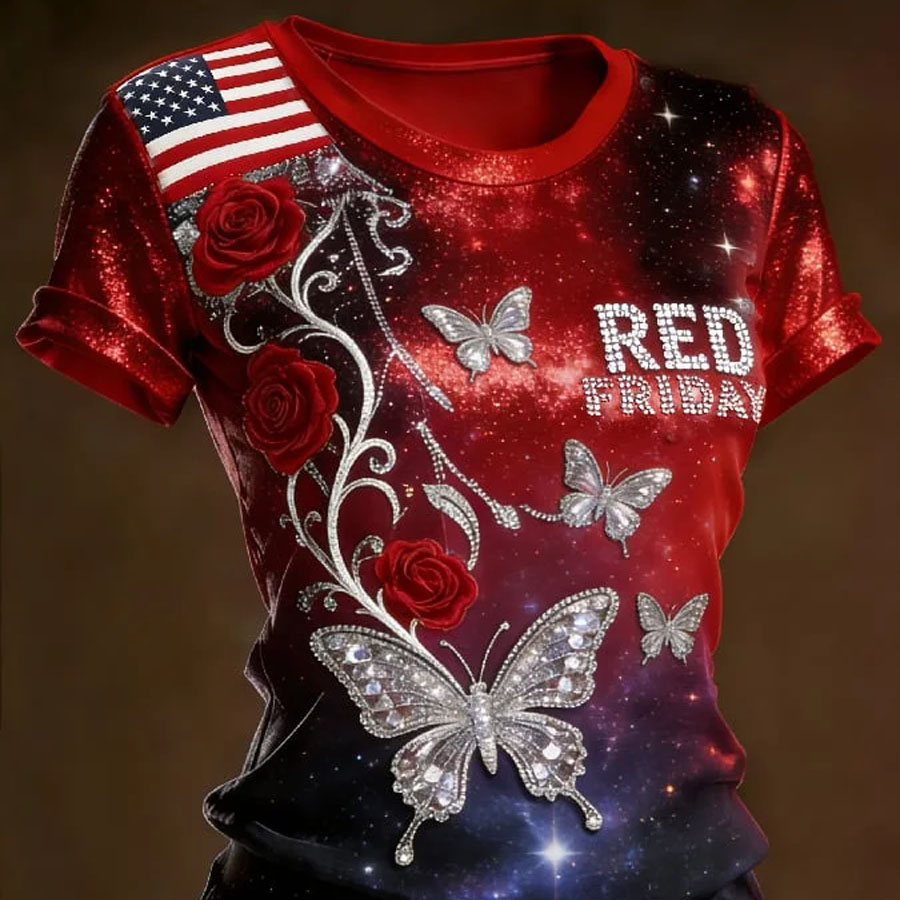 Women'S Independence Day 250Th Anniversary Founding Day Short Sleeved T-Shirt