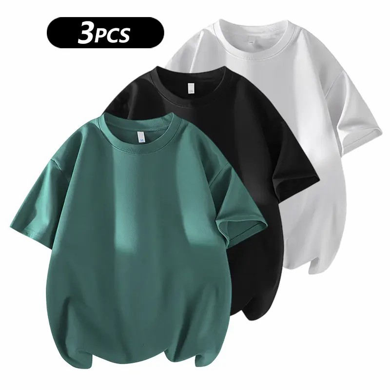 Men's Cotton Crew Neck T-Shirts – Soft & Breathable Everyday Basics