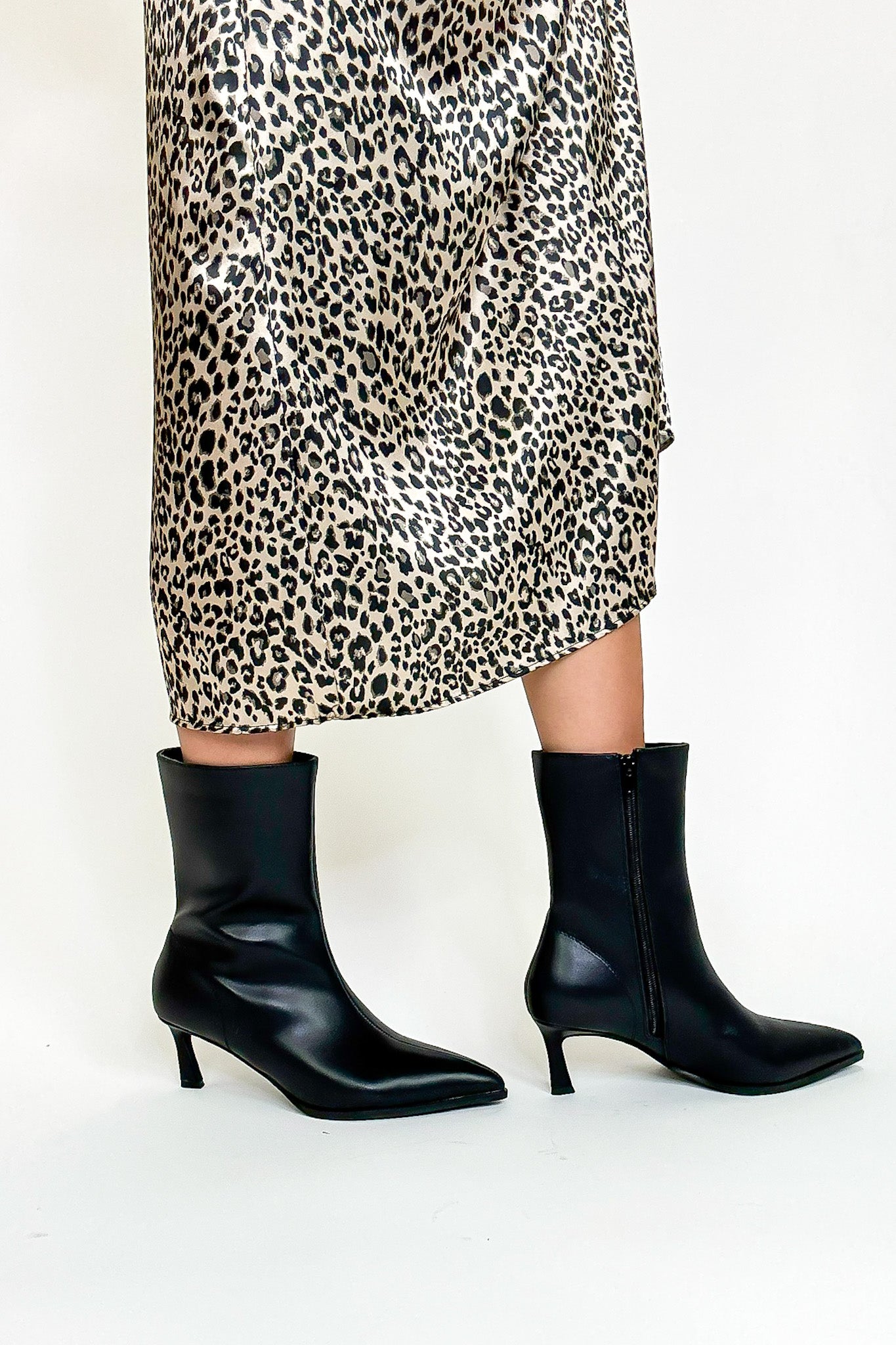 Heeled Ankle Booties