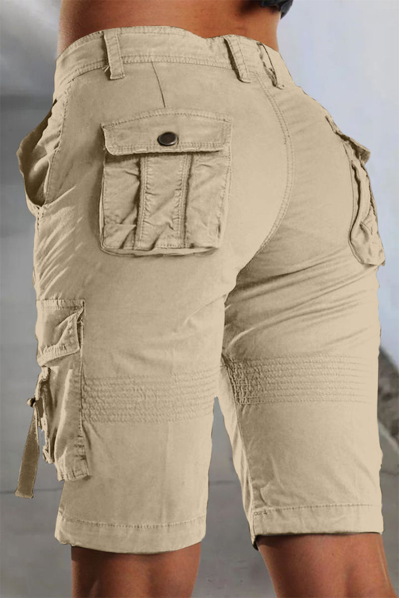 New Hot 2026🔥Stretch cargo shorts with flap pockets design