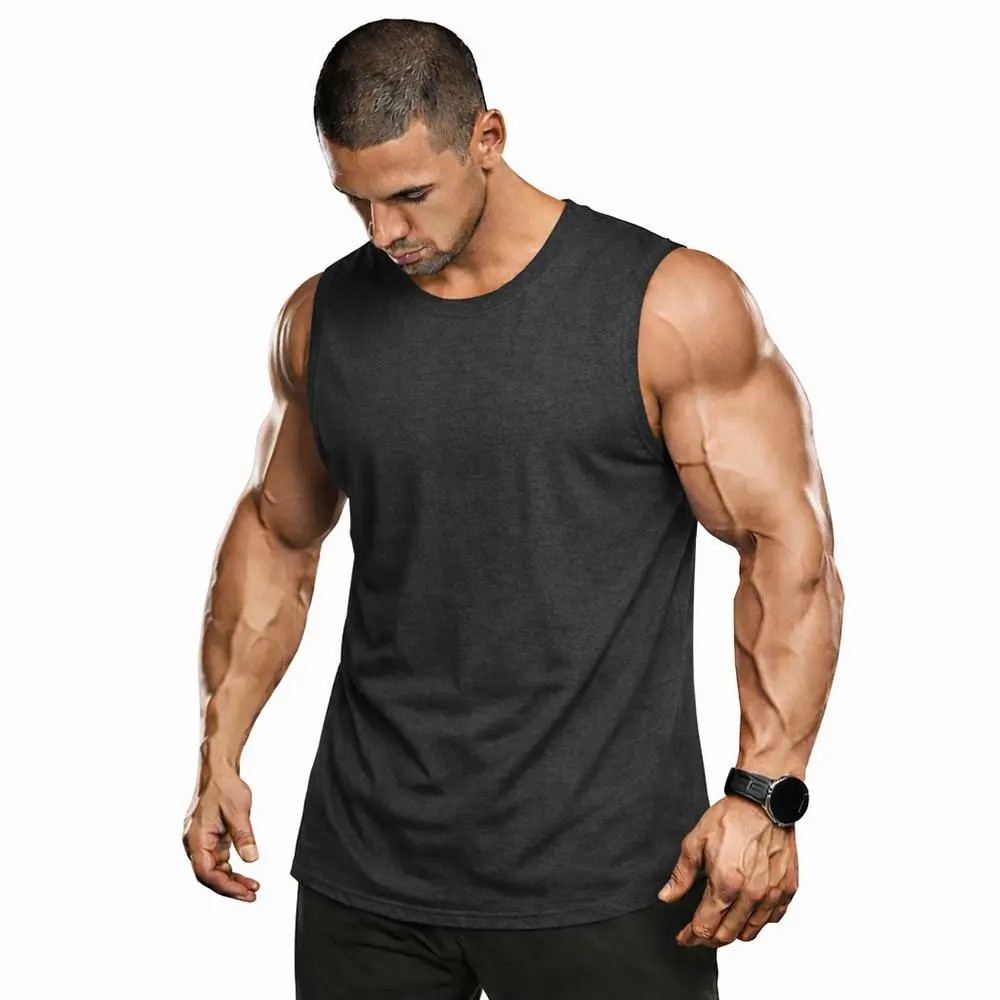 Unisex Cotton Sleeveless Tank Top – Relaxed Fit Summer Essential