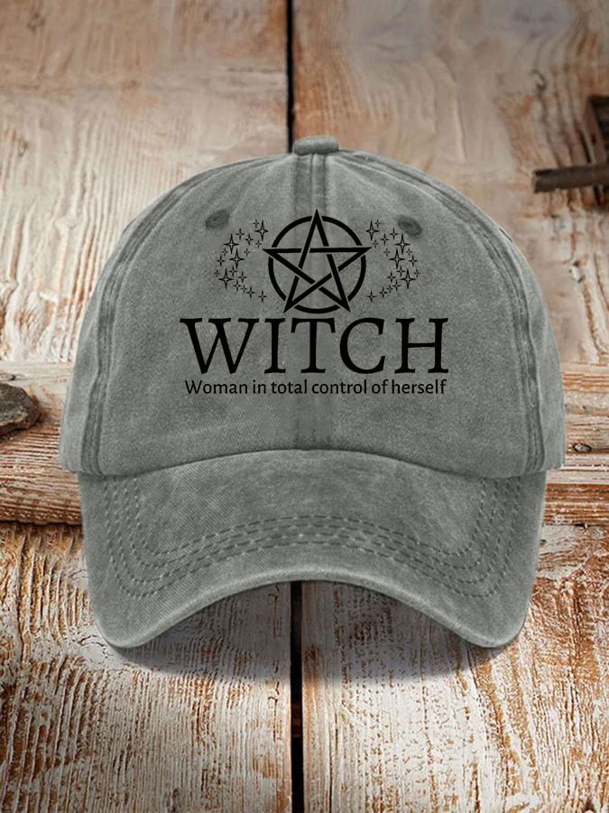 Witch- Woman In Total Control Herself Hat