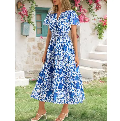 Elegant Lightweight Summer Dress