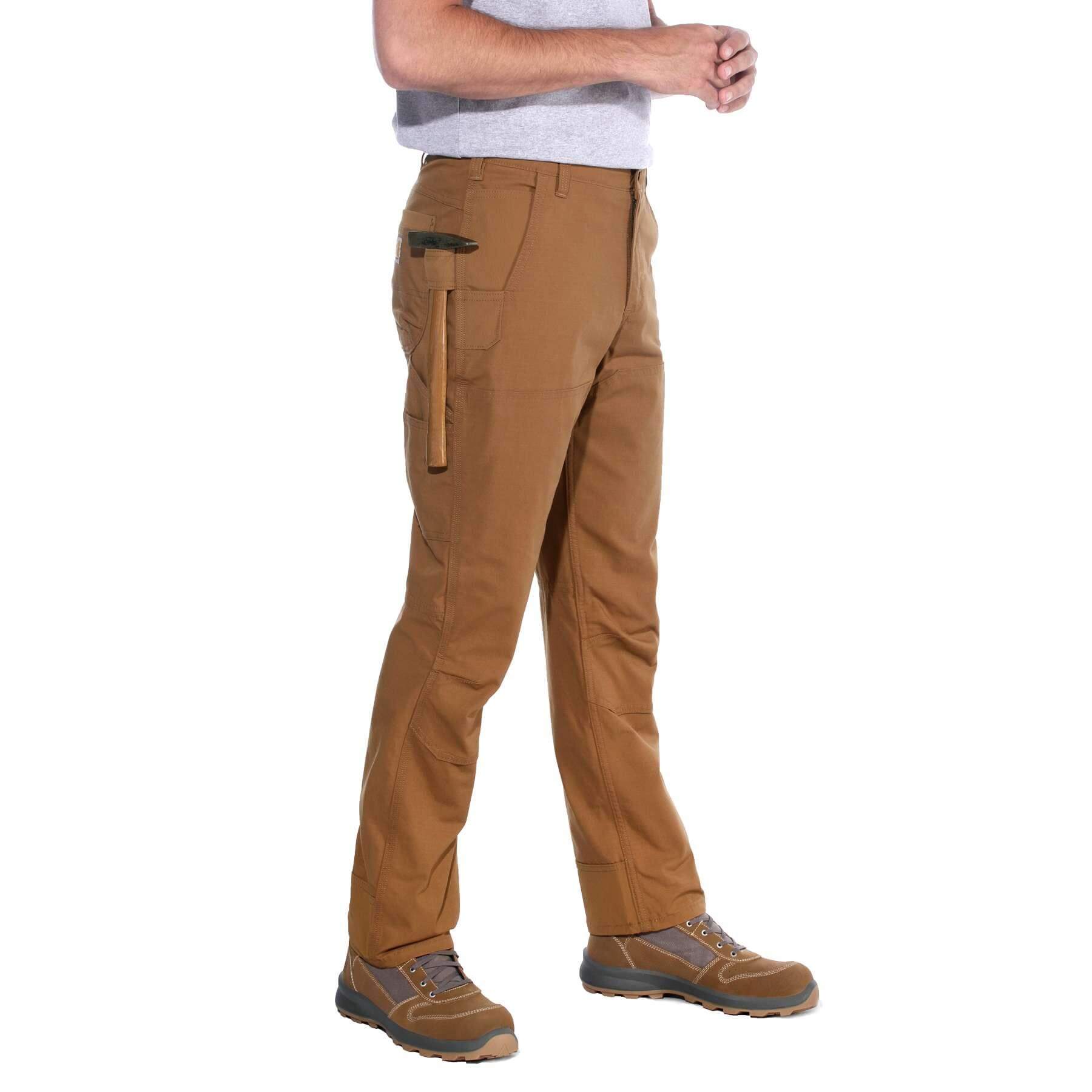 CHT Steel Double Front Relaxed Fit Stretch Ripstop Knee Pad Trousers 103160
