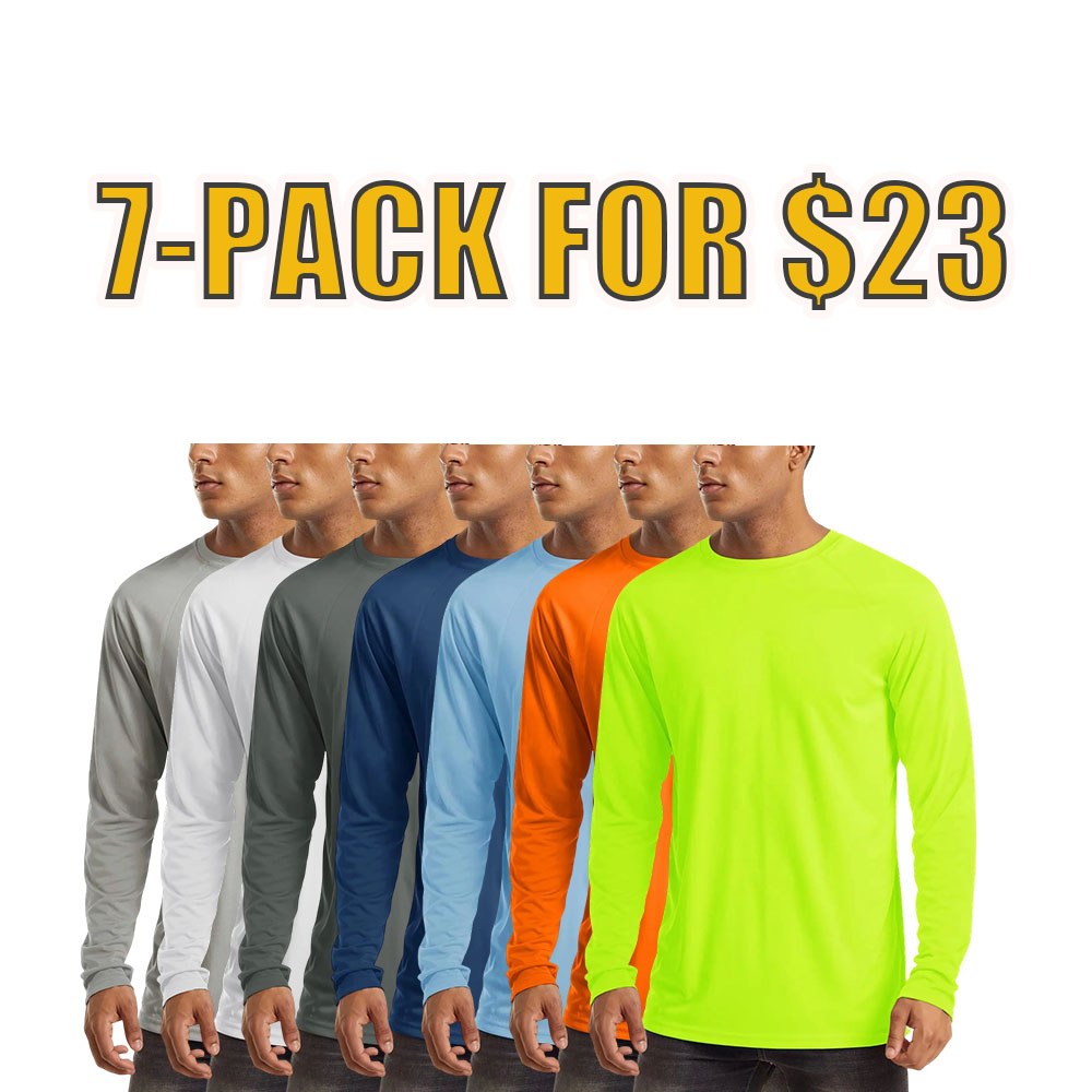 Men’s UPF 50+ Performance Long Sleeve