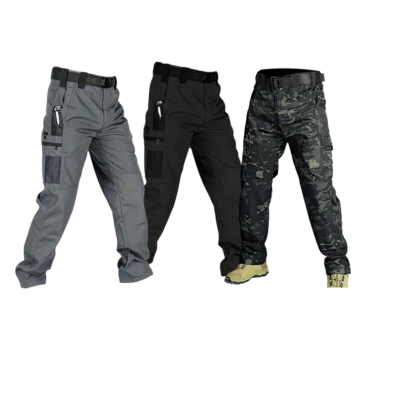 Heavy-Duty Men's Tactical Work Pants - Multi-Pocket Multi-Functional Cargo