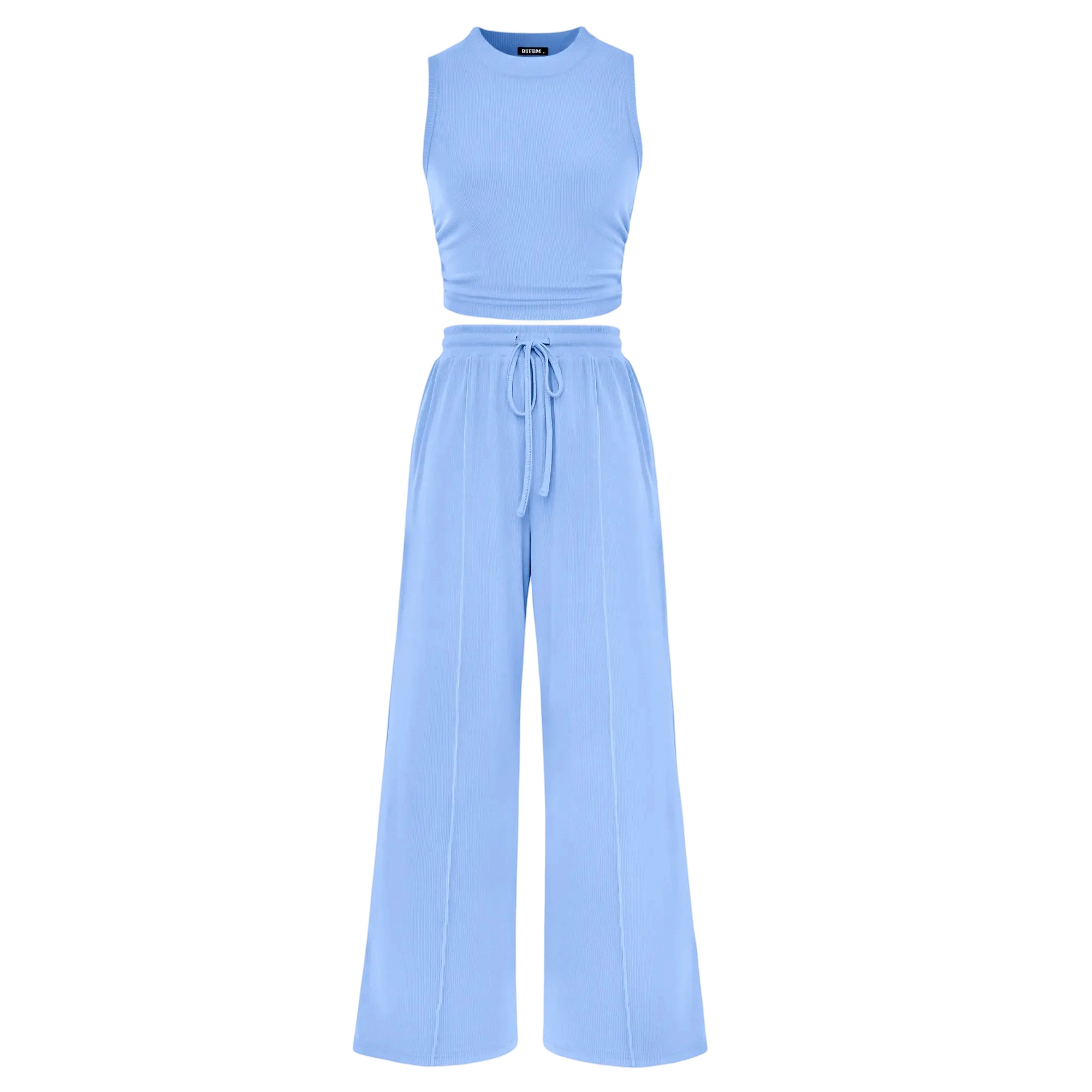 Women's Ribbed Knit Lounge Set