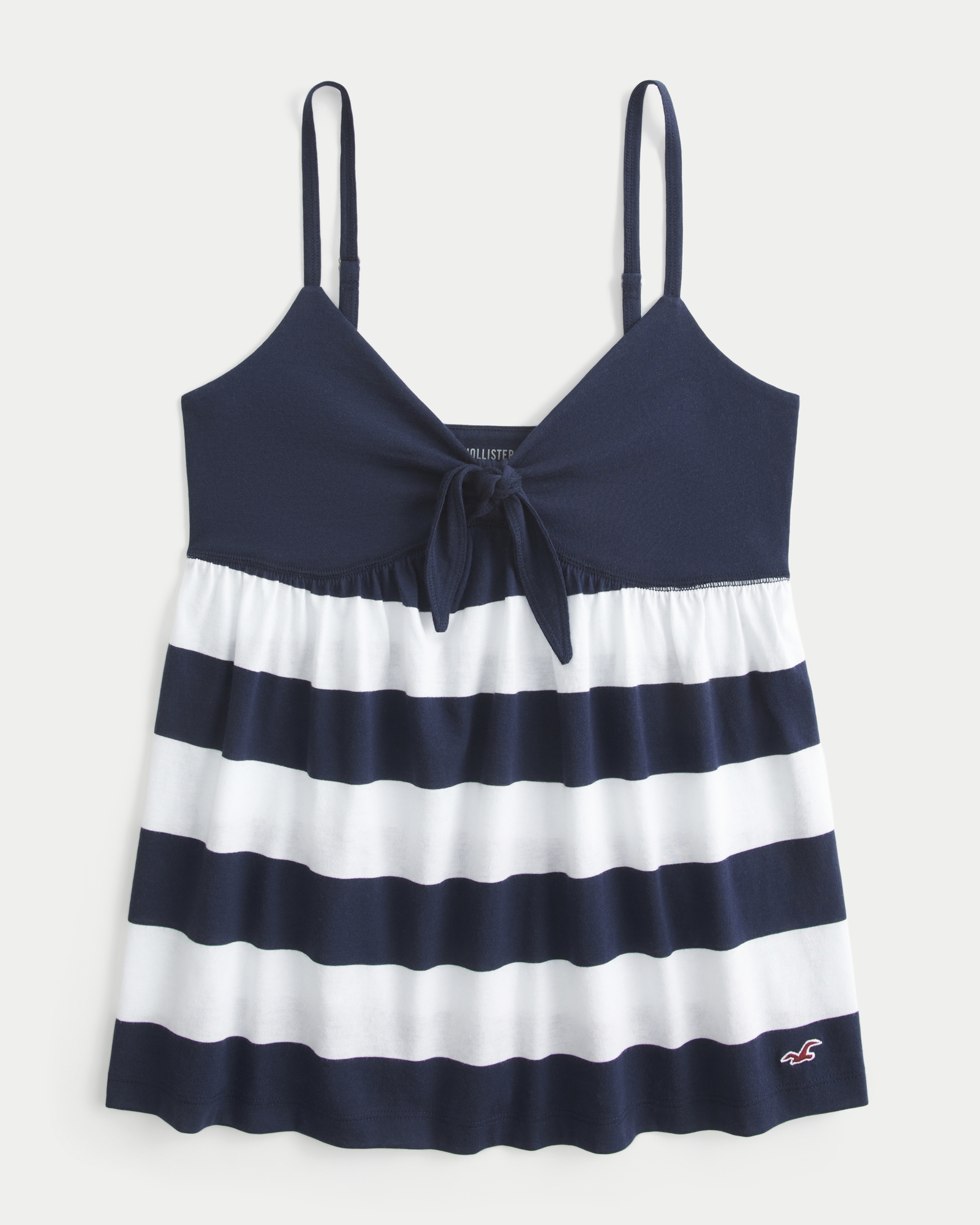 Tie Front Babydoll Cami