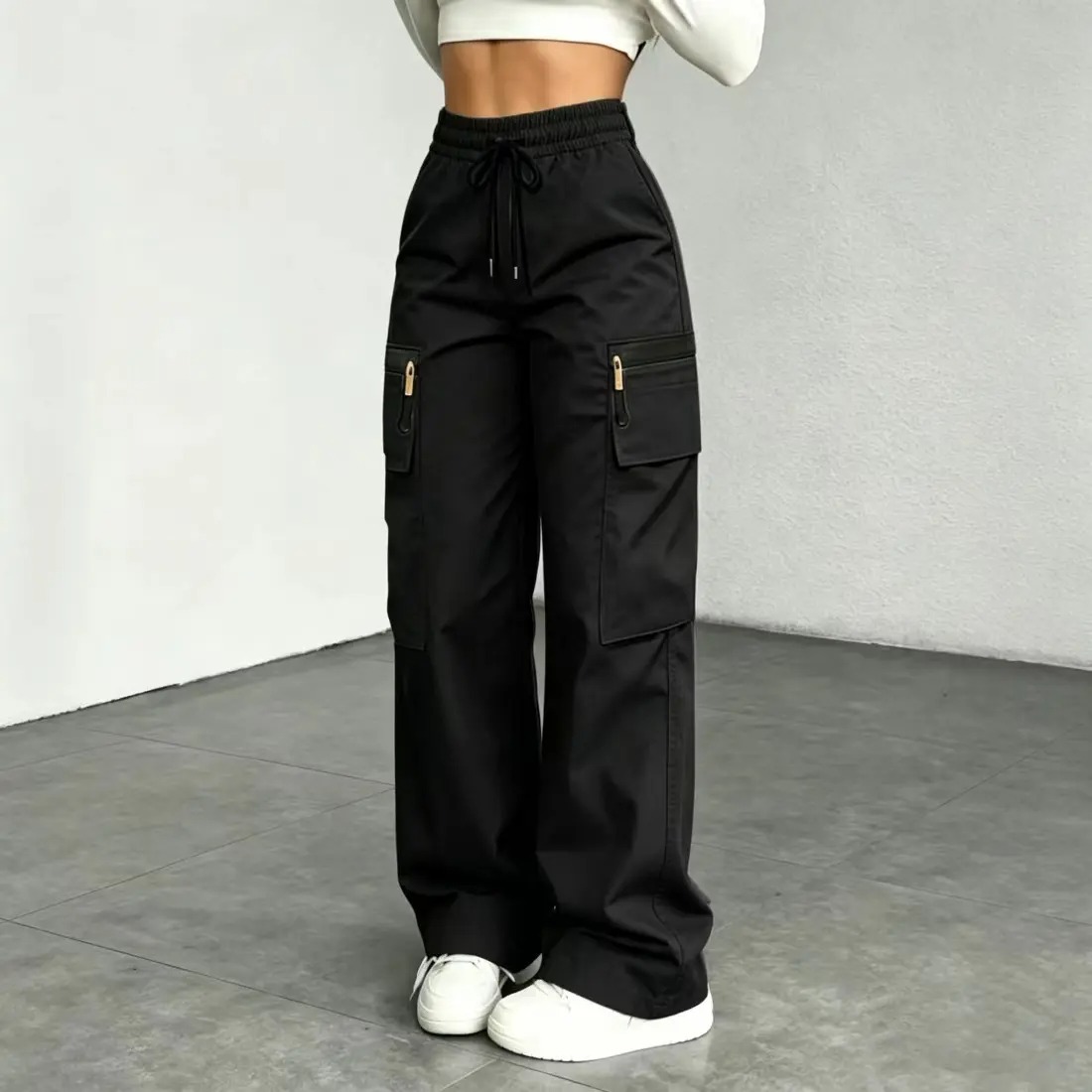 🔥LAST DAY SALE 90% OFF💕Women’s lightweight loose cargo pants with multiple pockets