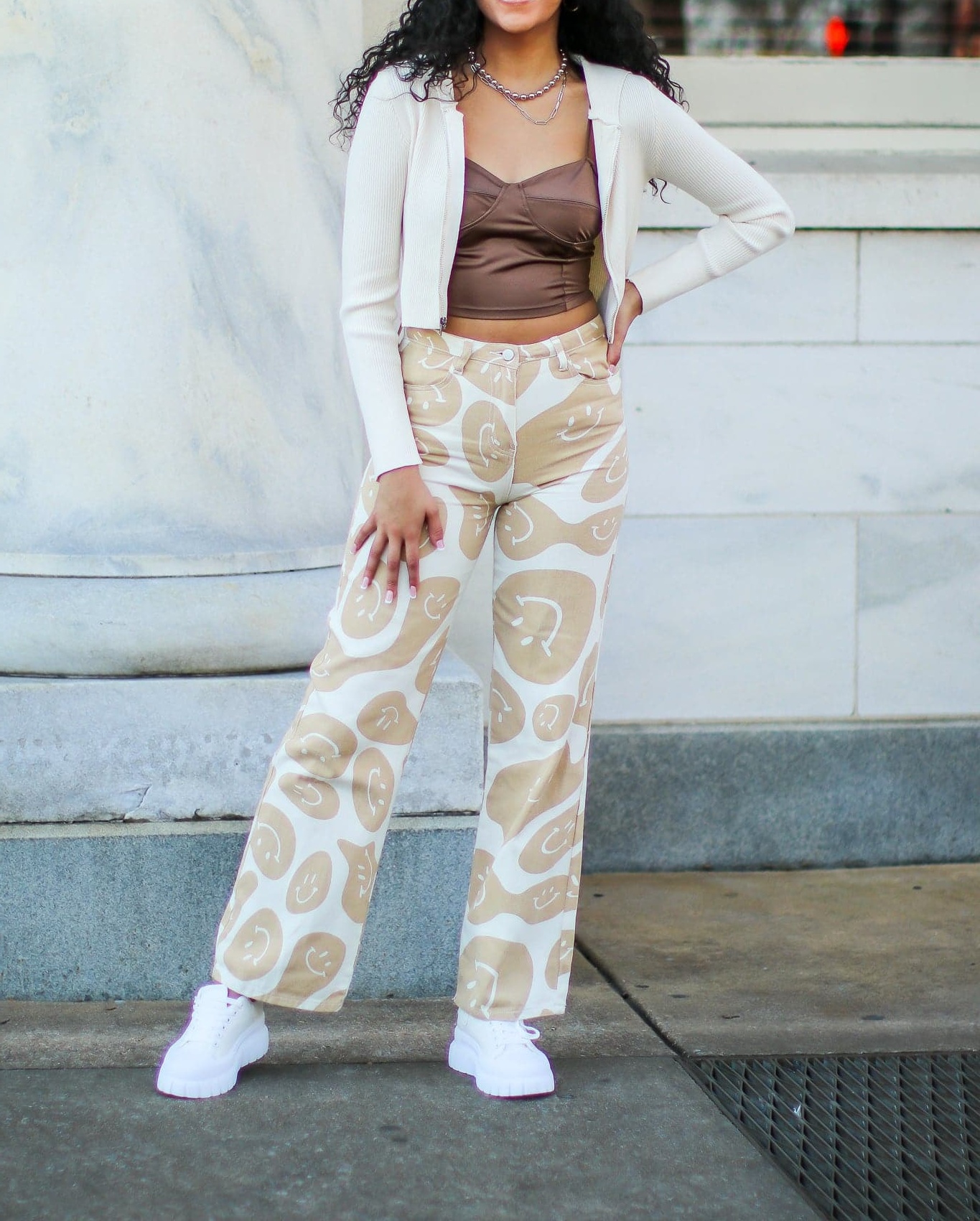 Crop Zip Hoodie