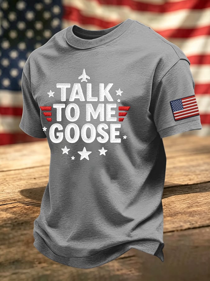 Men's Retro 40th Anniversary Printed Casual T-Shirt