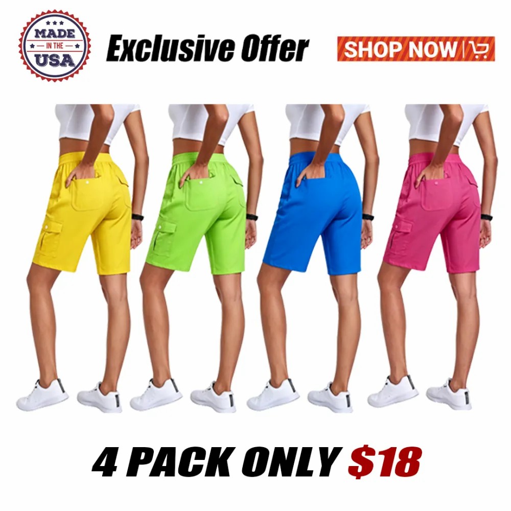 🔥90%off only today🔥Women's lightweight quick drying outdoor shorts[Available in 16 colors]