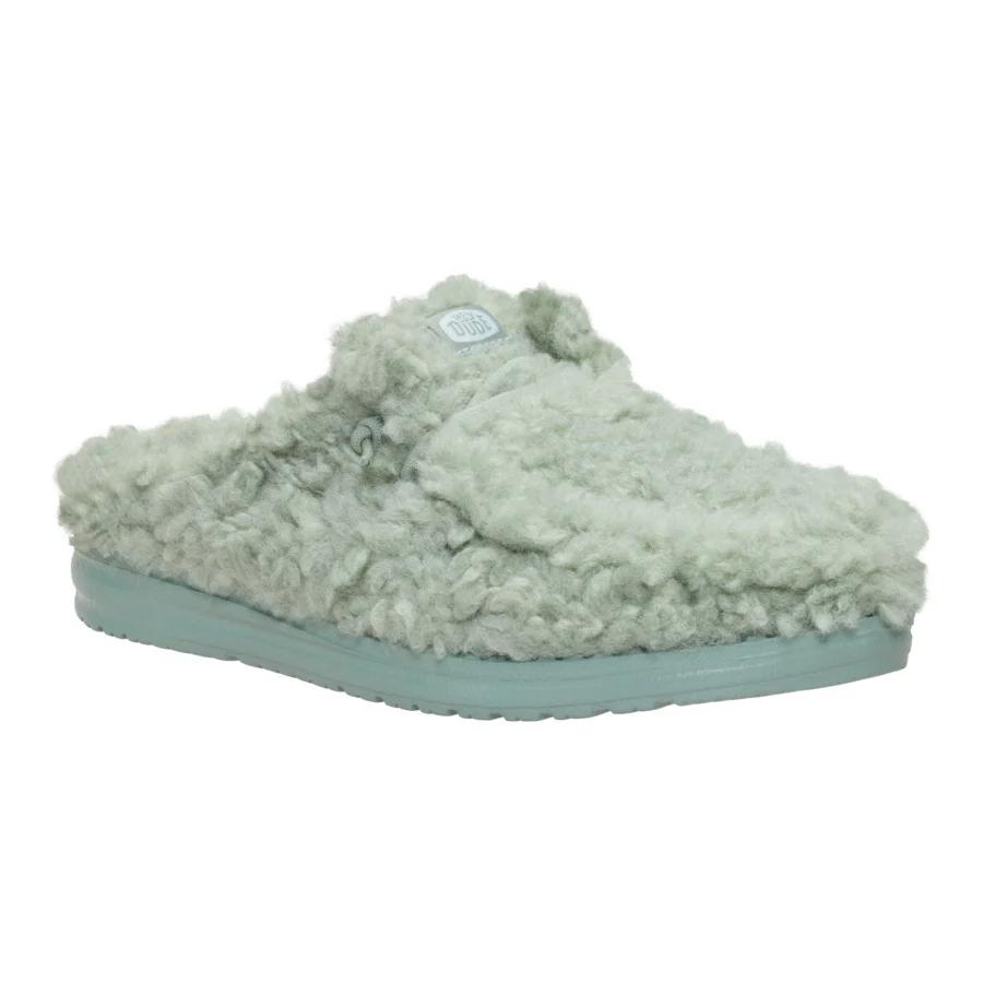 Wendy Slipper - Iceberg Green
