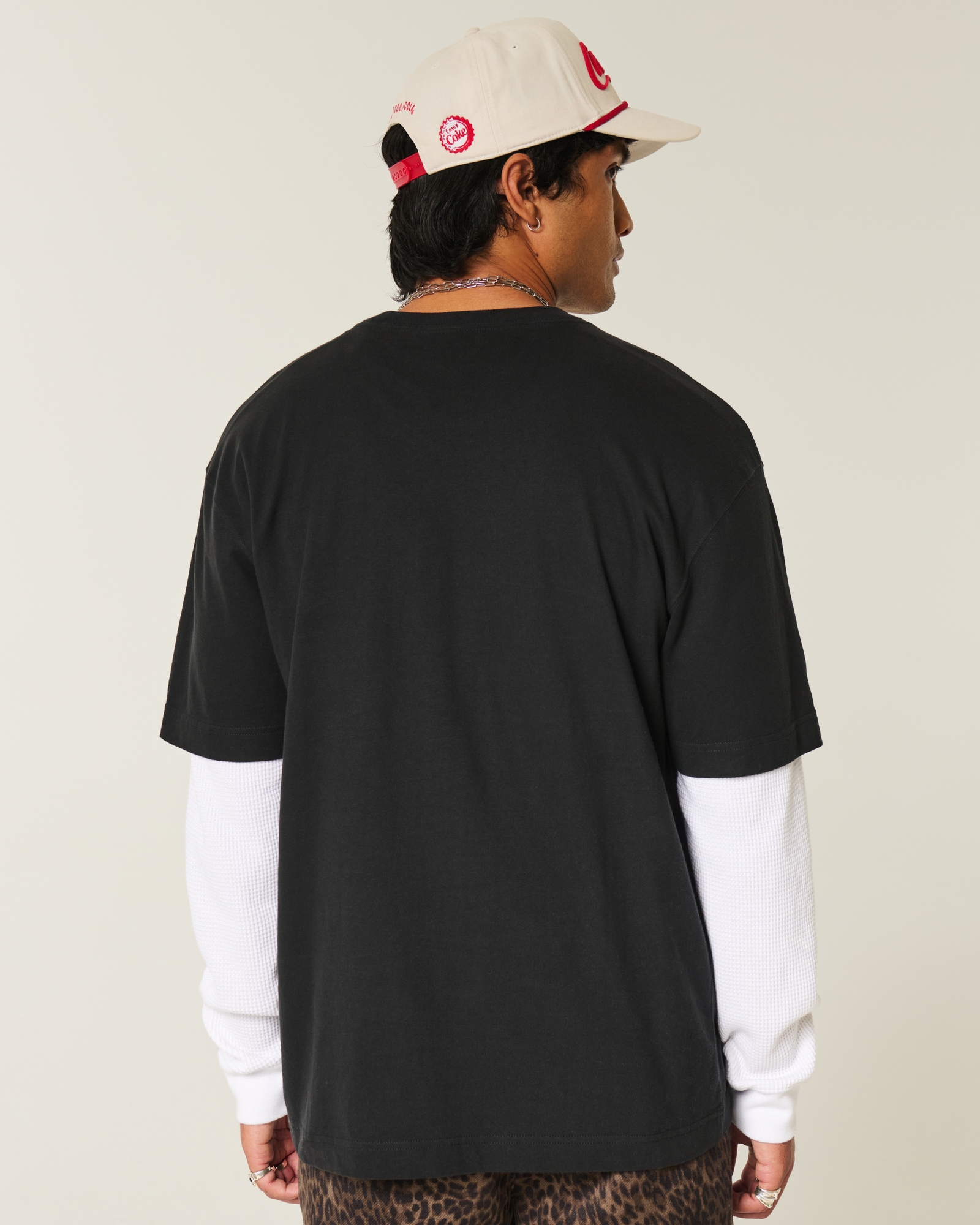 Boxy Heavyweight Washed Cotton Crew T-Shirt