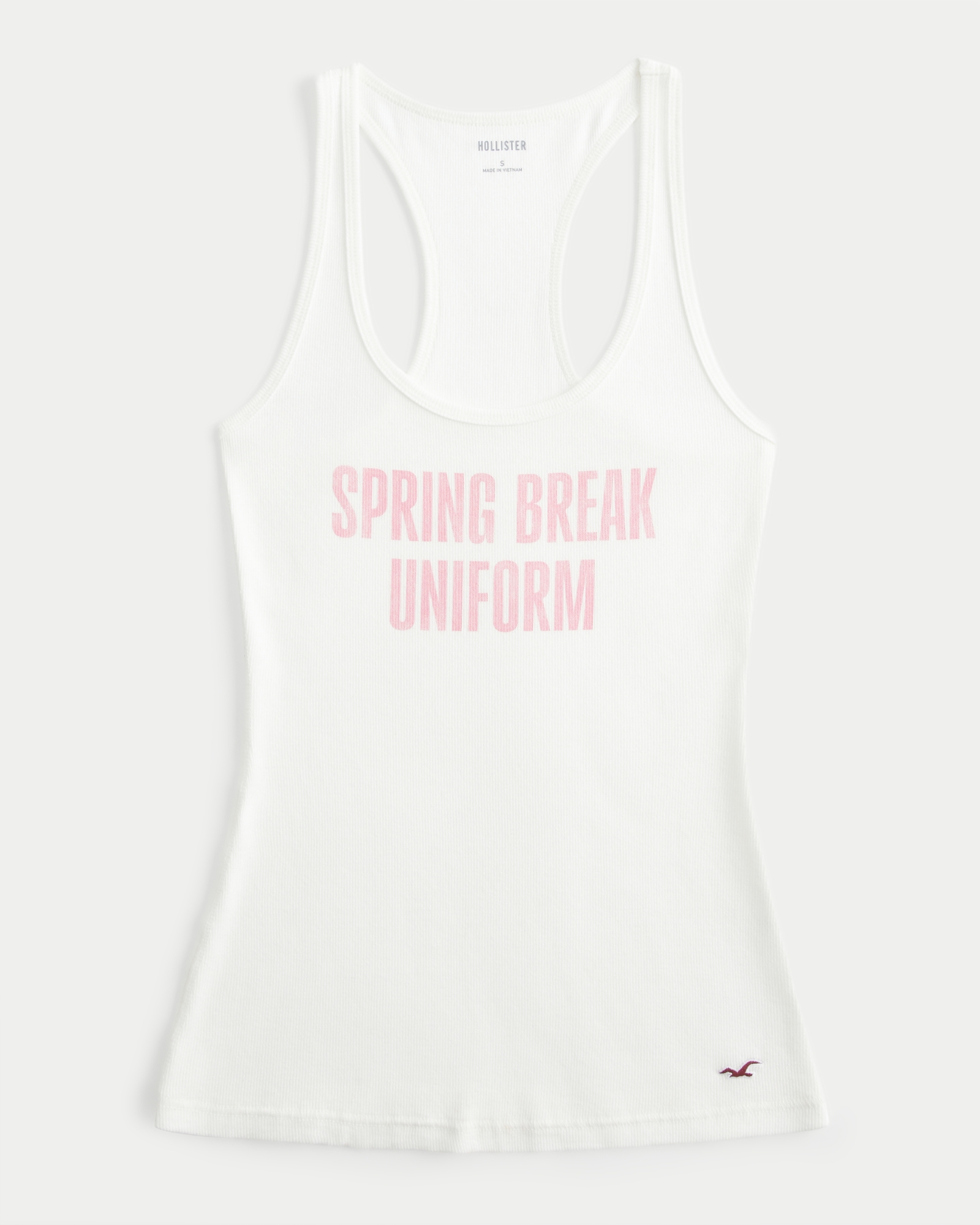 California Logo Graphic Racerback Tank