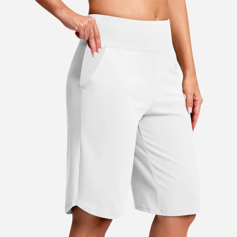 ⏰Hot sale 49% OFF🔥Women's High-Waist Yoga Shorts with Pockets