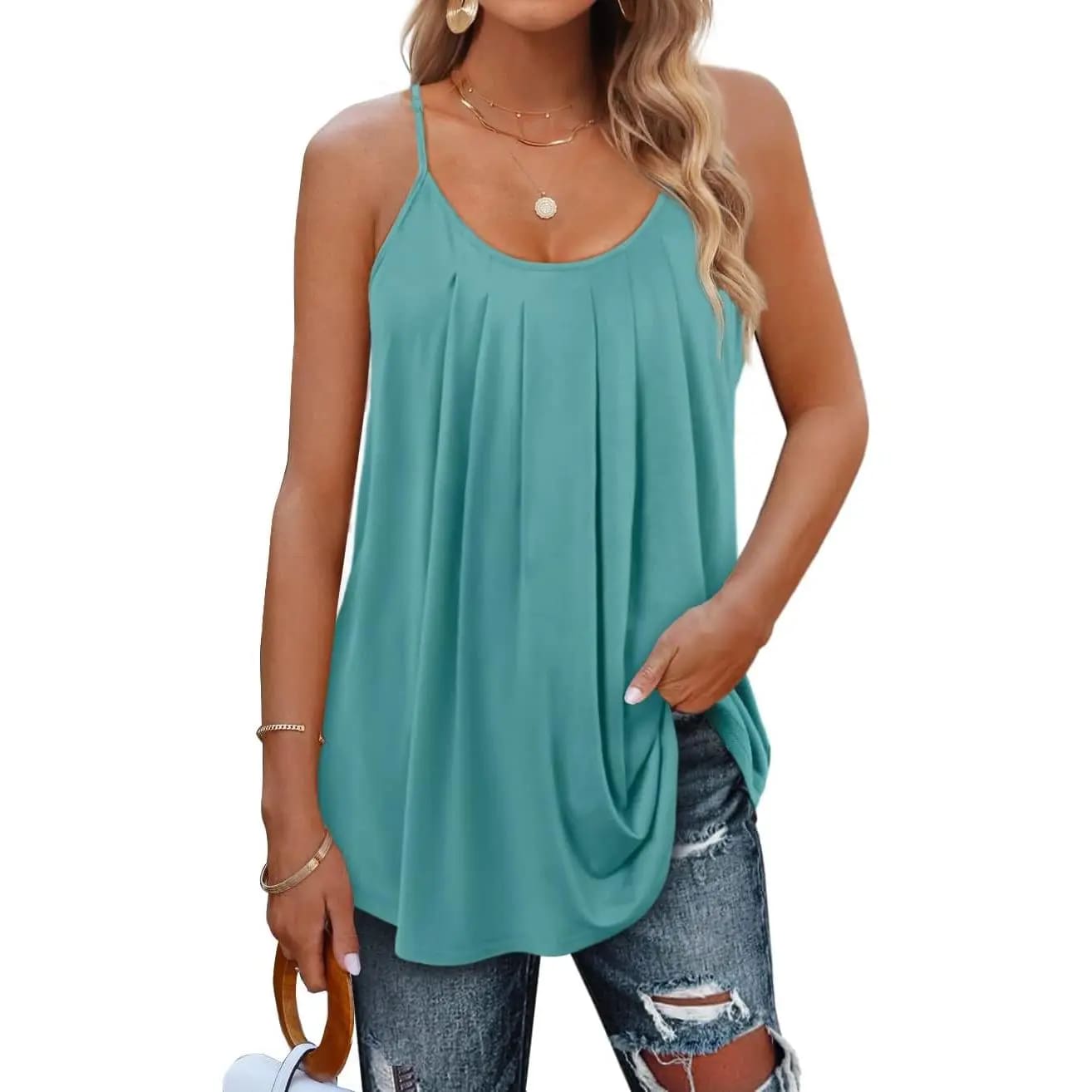 Summer SwimWeek Tank Tops for Women Vacation Outfits 2026 Fashion Trendy Clothes