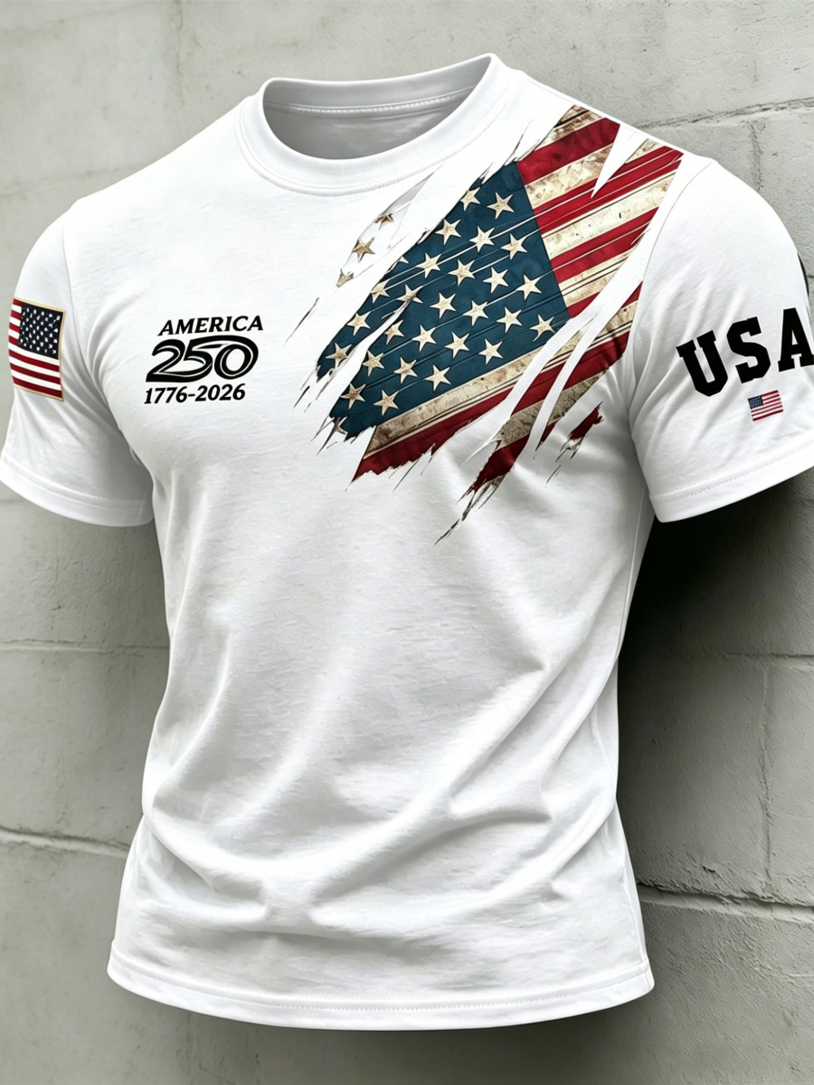 Men's American 250th Anniversary T-Shirt