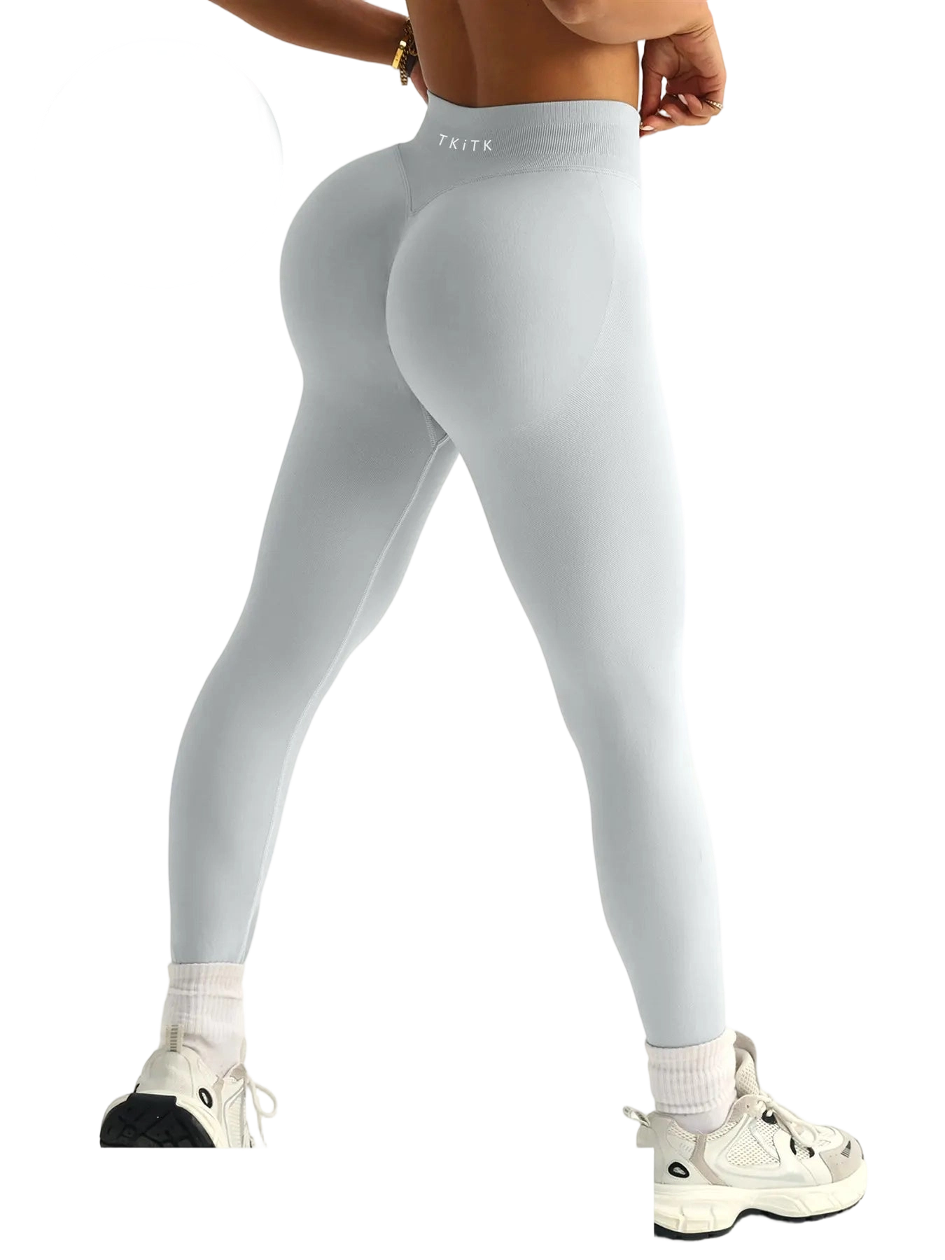 Leggins Deportivos Mujer – Ropa Deportiva Mujer con Cintura Media, Leggings Flexibles, Suaves y Transpirables para Gimnasio, Pilates o Uso Diari