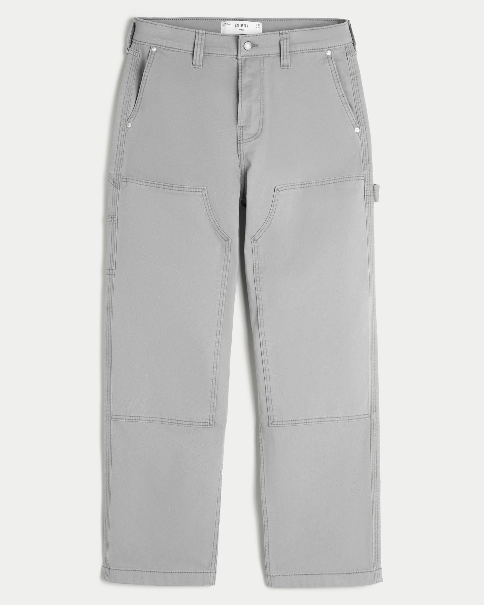 Light Wash Baggy Jeans