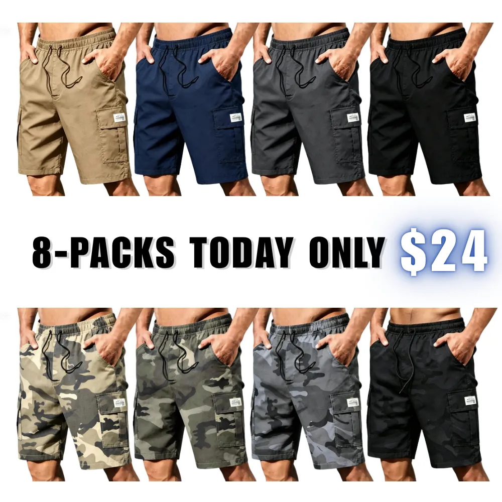 Men’s Cargo-Style Shorts