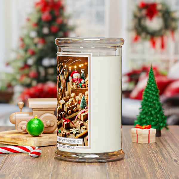 Santa’s Workshop Large Jar | Soy Candle