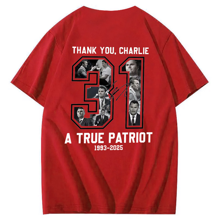 A Ture Patriot   Pattern100% Cotton T-Shirt