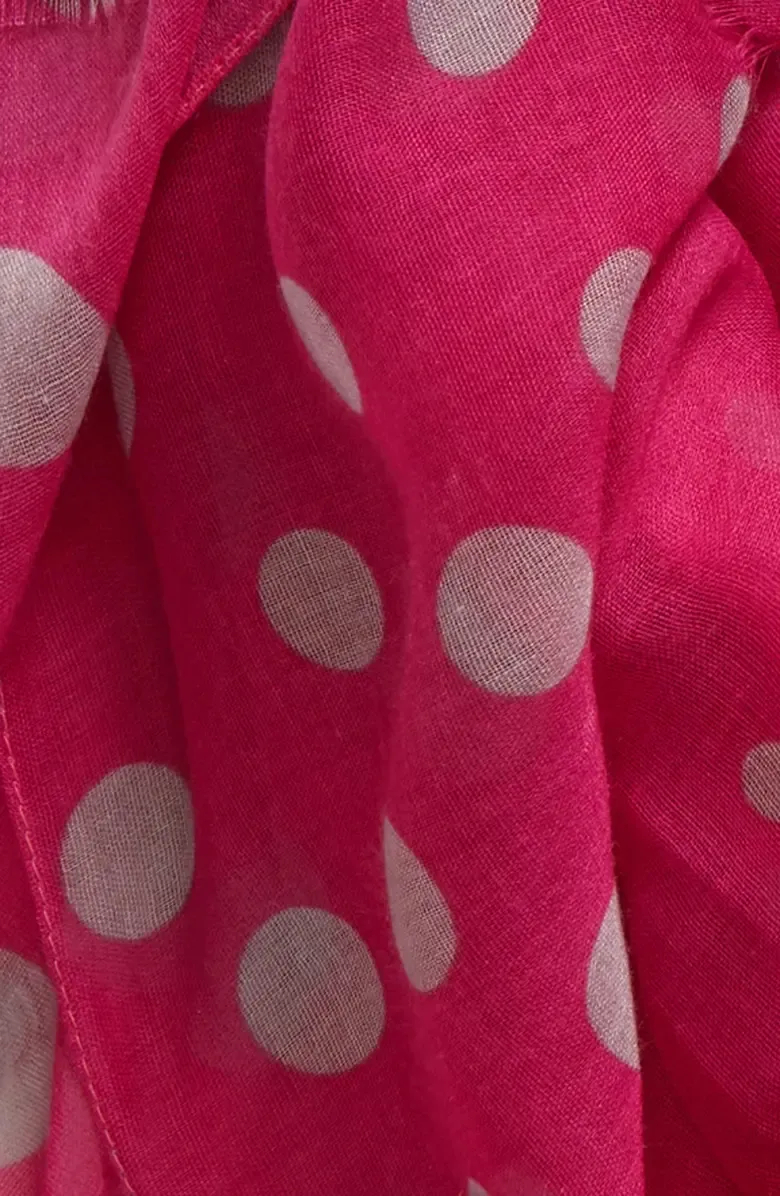 Casual Style Dot Scarf