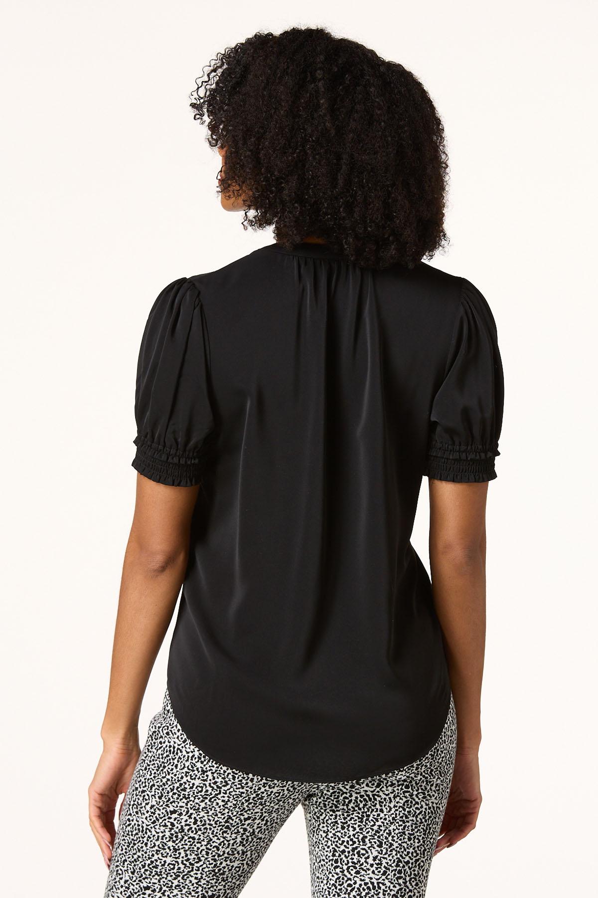 Smocked Sleeve Top