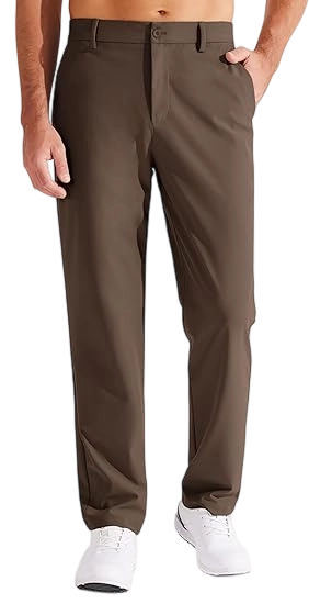 Men's Golf Pants Classic Fit Flat Front Work Dress Pants 29