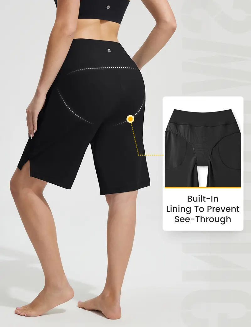 Women's Long Swim Shorts – With Lining and Pockets