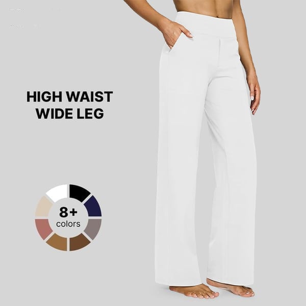 🏆Flash Sale⚡ 50K+ SOLD! Almost Gone-💥Loose High-Waist Business Casual Pants Yoga Pants